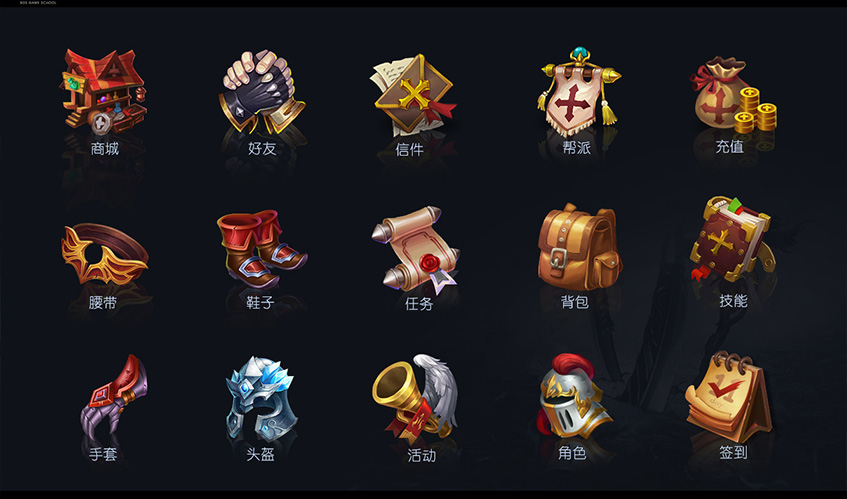 MG冰球突破UI设计